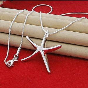 Collar con dije en plata ley 925