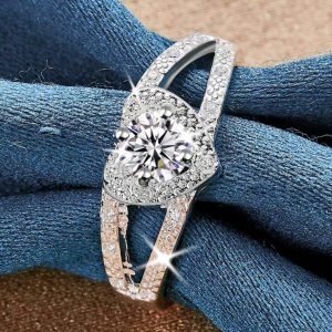 Elegante anillo ley 925