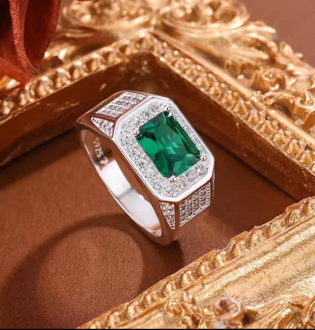 💚✨ Anillo Destacado En Plata Ley 925✨💚