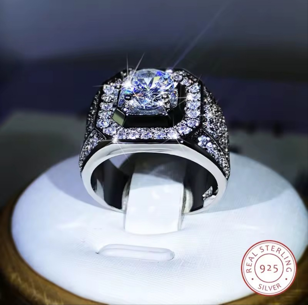Anillo Chapado En Plata ley 925